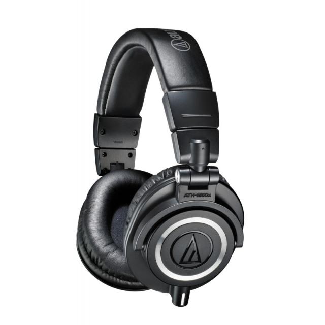 Audio-Technica - ATH-M50X auricular y casco Auriculares Alámbrico Diadema Música Negro
