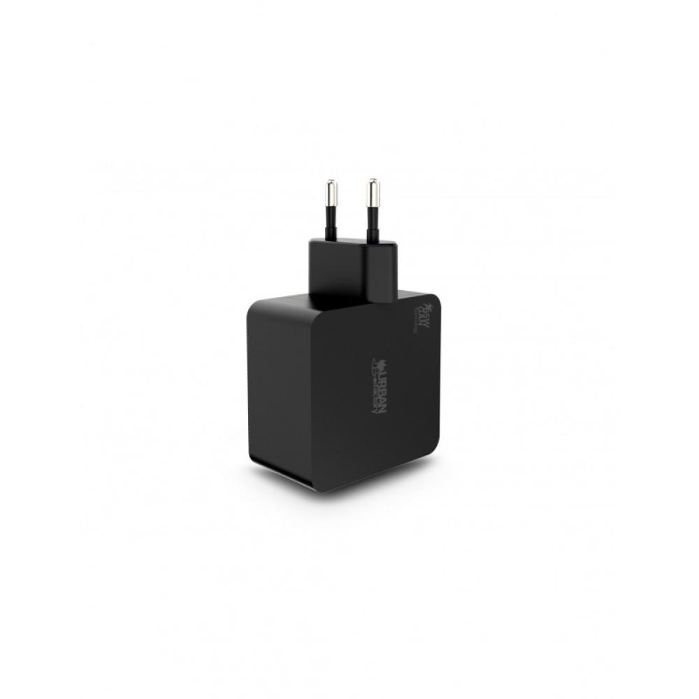 Urban Factory - GPS65UF adaptador e inversor de corriente Interior 65 W Negro