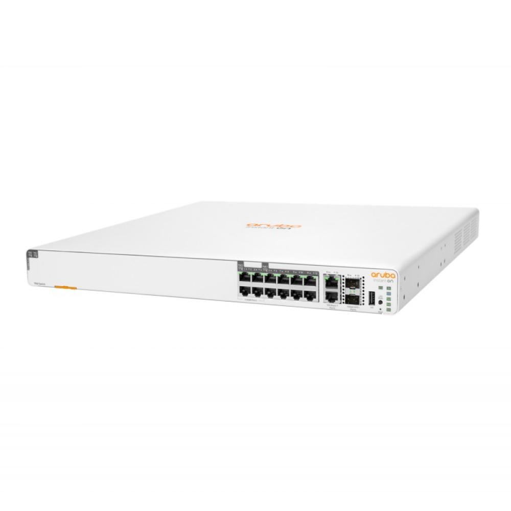 HPE - Networking Instant On Switch 8p Gigabit CL4 4p SR2.5G CL6 PoE 2p 10GBT 2p SFP+ 480W 1960