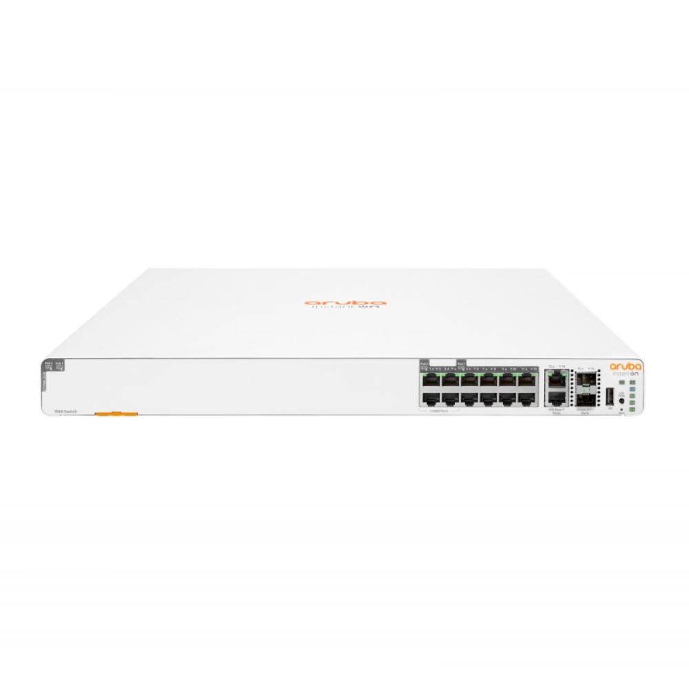 HPE - Networking Instant On Switch 8p Gigabit CL4 4p SR2.5G CL6 PoE 2p 10GBT 2p SFP+ 480W 1960