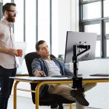 Ergotron - NX Series NX MONITOR ARM BLACK 86,4 cm (34") Negro Escritorio