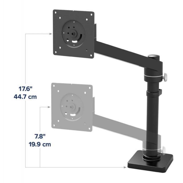 Ergotron - NX Series NX MONITOR ARM BLACK 86,4 cm (34") Negro Escritorio