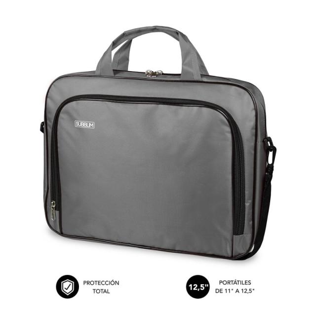 SUBBLIM - Maletín Ordenador Oxford Laptop Bag 11-12,5" Grey