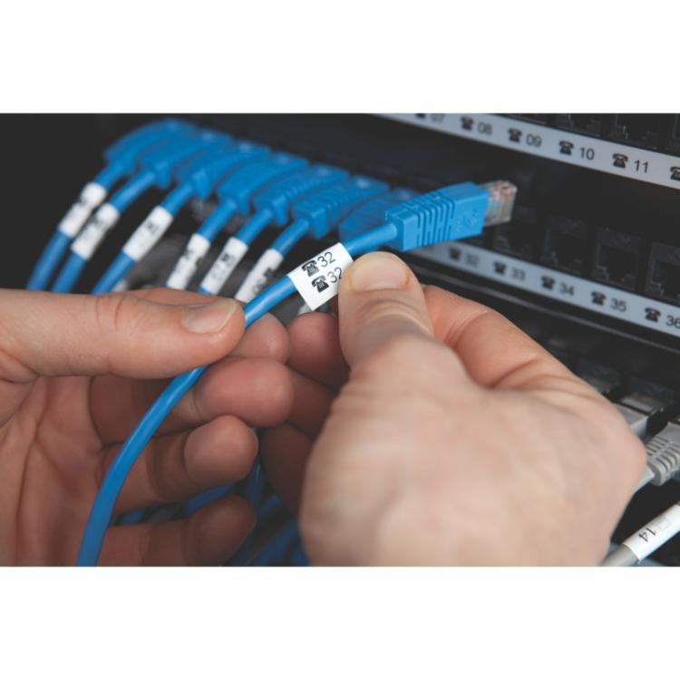 DYMO - Nylon flexible IND - 12 mm x 3,5 m BW