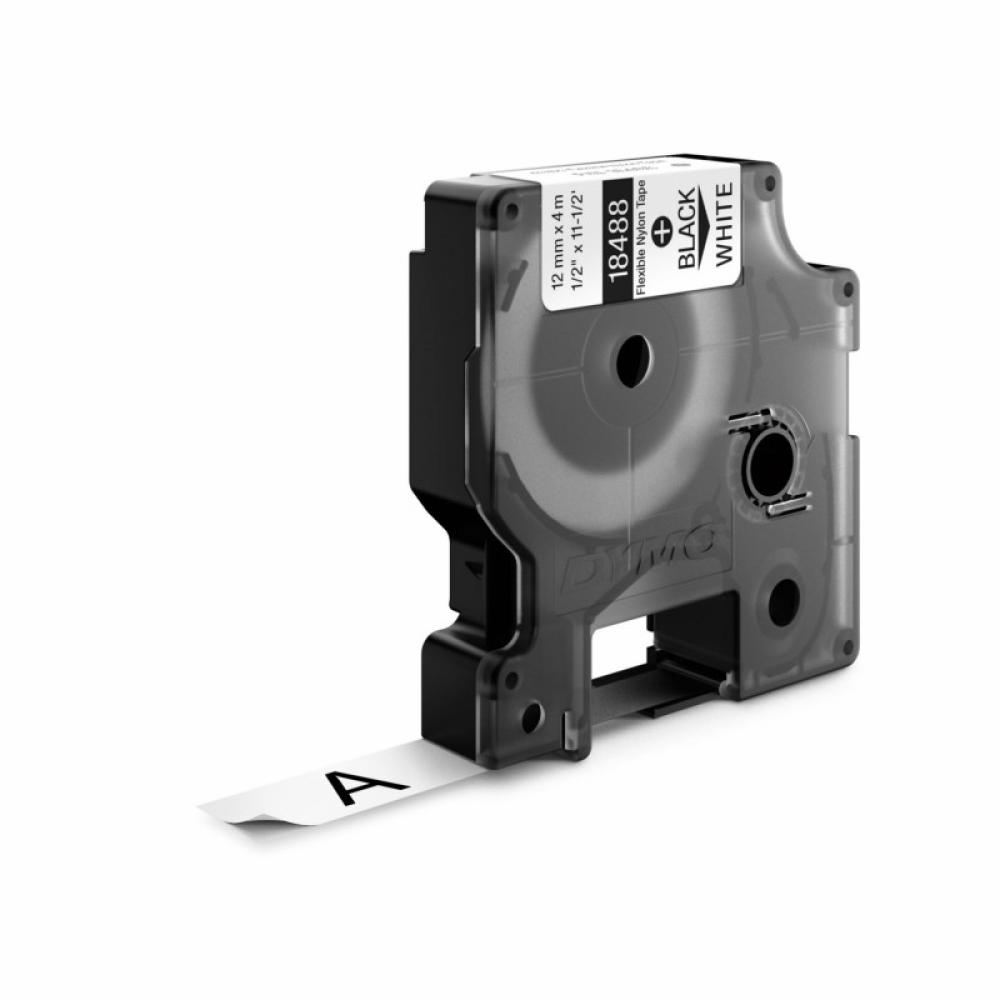 DYMO - Nylon flexible IND - 12 mm x 3,5 m BW