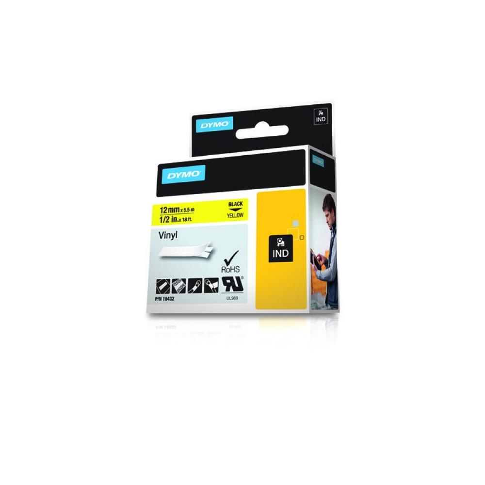 DYMO - Etiquetas de Vinilo IND - 18432