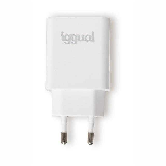 iggual - Cargador rápido USB PD tipo C 20W
