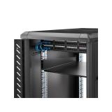 StarTech.com - Estante Bandeja 2U 22in (558,8mm) de Profundidad Fija para Armario Rack Universal de Servidores - de Acero de Ser
