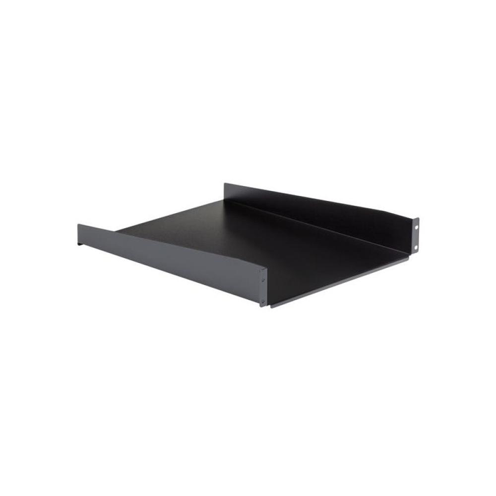 StarTech.com - Estante Bandeja 2U 22in (558,8mm) de Profundidad Fija para Armario Rack Universal de Servidores - de Acero de Ser