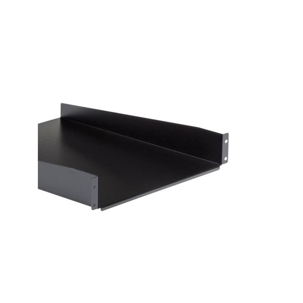 StarTech.com - Estante Bandeja 2U 22in (558,8mm) de Profundidad Fija para Armario Rack Universal de Servidores - de Acero de Ser