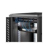 StarTech.com - Estante Bandeja 2U 22in (558,8mm) de Profundidad Fija para Armario Rack Universal de Servidores - de Acero de Ser