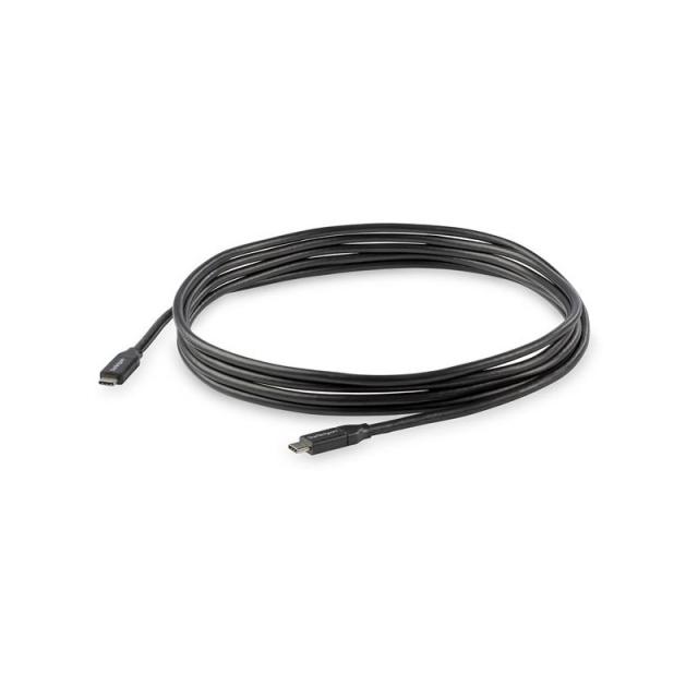 StarTech.com - Cable de 3m USB-C a USB-C con capacidad para Entrega de Alimentación de 5A - USB TipoC - Cable de Carga USBC - US