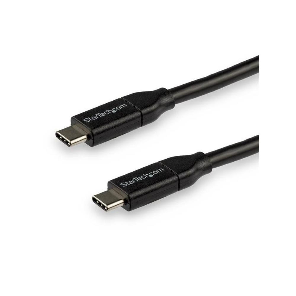 StarTech.com - Cable de 3m USB-C a USB-C con capacidad para Entrega de Alimentación de 5A - USB TipoC - Cable de Carga USBC - US
