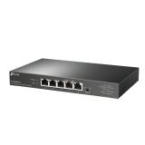 TP-Link - TL-SG105PP-M2 switch No administrado Gigabit Ethernet (10/100/1000) Energía sobre Ethernet (PoE) Negro