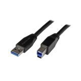 StarTech.com - Cable Activo USB 3.0 SuperSpeed de 10 metros - A Macho a B Macho