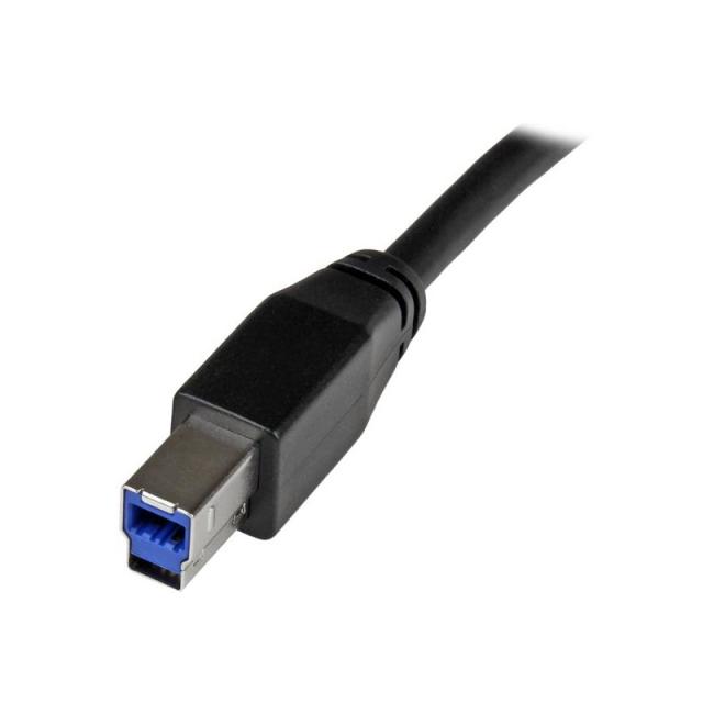 StarTech.com - Cable Activo USB 3.0 SuperSpeed de 10 metros - A Macho a B Macho