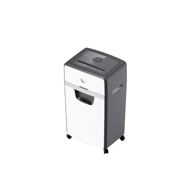 HP - 2808 triturador de papel Microcorte 65 dB 22 cm Blanco, Negro