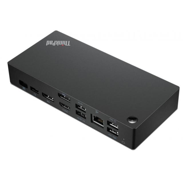 Lenovo - ThinkPad Universal Thunderbolt 4 Smart Dock Alámbrico Negro