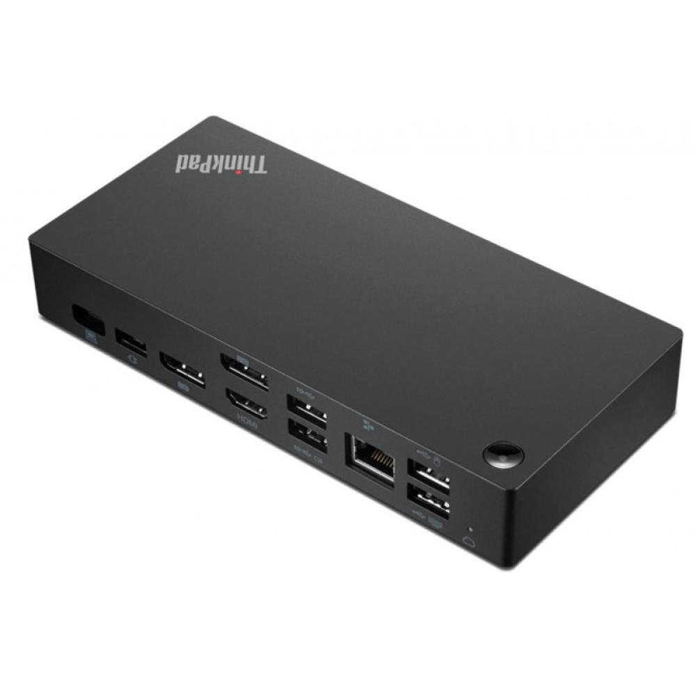 Lenovo - ThinkPad Universal Thunderbolt 4 Smart Dock Alámbrico Negro