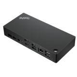 Lenovo - ThinkPad Universal Thunderbolt 4 Smart Dock Alámbrico Negro