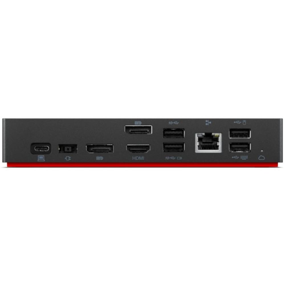 Lenovo - ThinkPad Universal Thunderbolt 4 Smart Dock Alámbrico Negro
