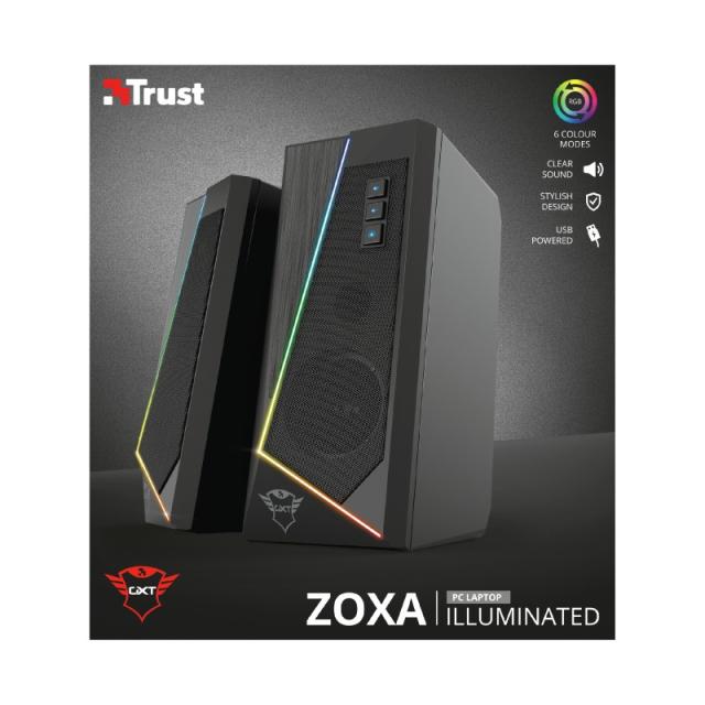 Trust - GXT 609 Zoxa Negro Alámbrico 6 W