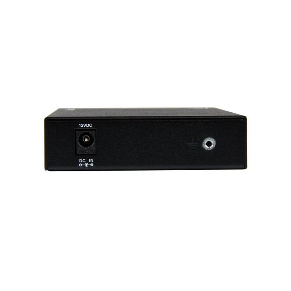 StarTech.com - Conversor de Medios Ethernet 10/100 Mbps a Fibra Multi Modo Conector ST - 2km