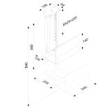 Neomounts - CPU-D200BLACK Soporte para CPU - máx 30 kg - universal