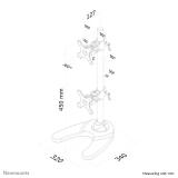 Neomounts - FPMA-D700DDV Soporte para monitor 10-27"