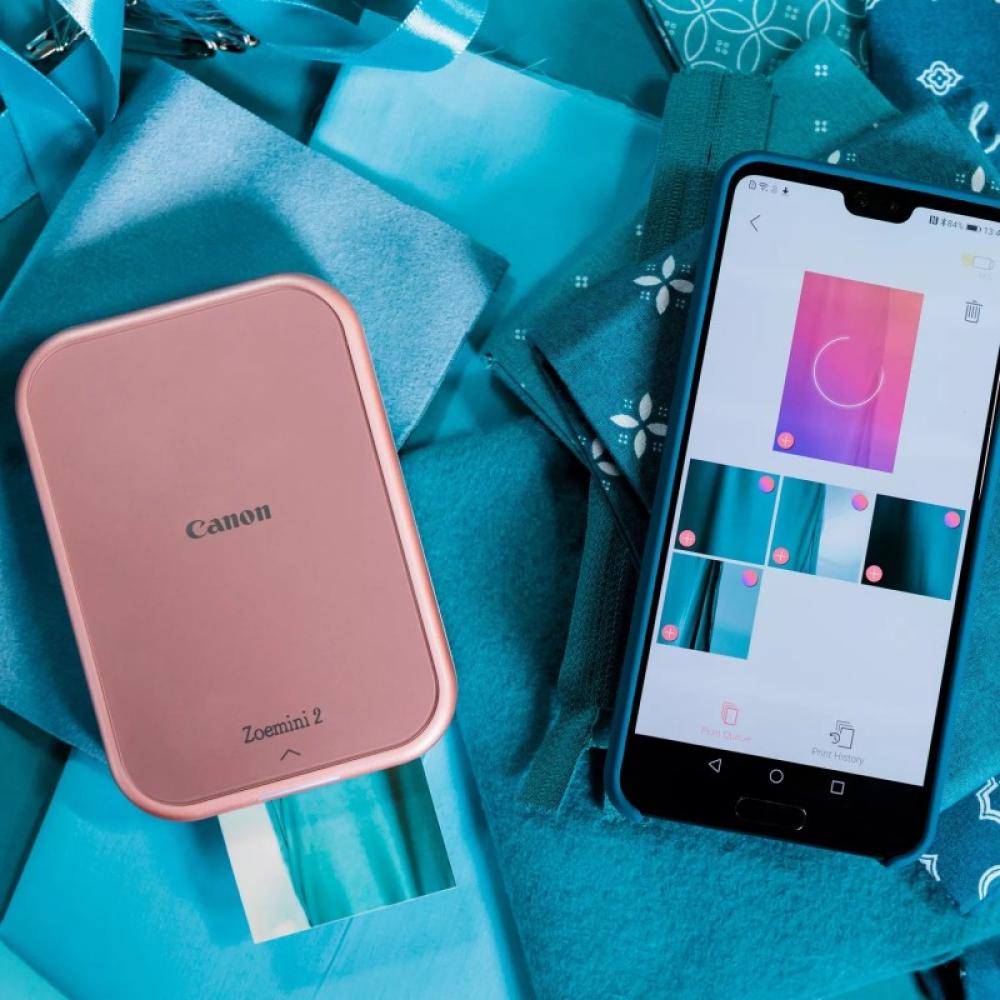 Canon - Zoemini 2 impresora de foto ZINK (Sin tinta) 313 x 500 DPI 2" x 3" (5x7.6 cm) - 5452C003
