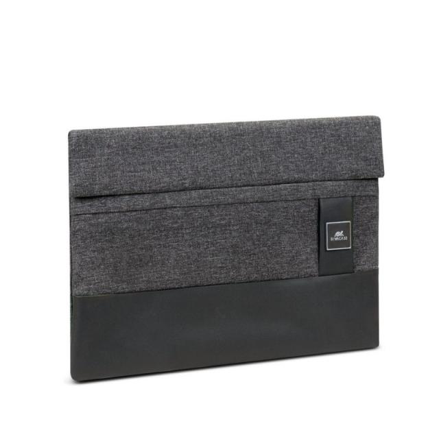 Rivacase - 8802 maletines para portátil 33,8 cm (13.3") Funda Negro, Gris