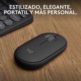 Logitech - 910-007015 ratón Viajes Ambidextro RF Wireless + Bluetooth Óptico 4000 DPI