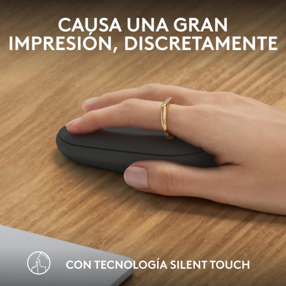 Logitech - 910-007015 ratón Viajes Ambidextro RF Wireless + Bluetooth Óptico 4000 DPI
