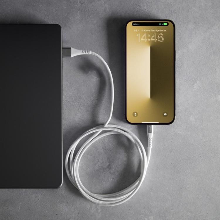 Intenso - A TO LIGHTNING 1.5M/7902102 cable USB 1,5 m USB A USB C/Micro USB-A/Lightning Blanco