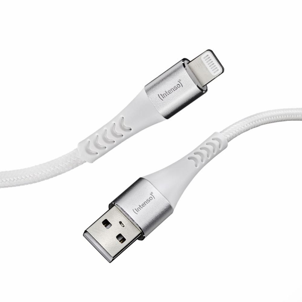 Intenso - A TO LIGHTNING 1.5M/7902102 cable USB 1,5 m USB A USB C/Micro USB-A/Lightning Blanco