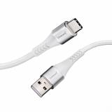 Intenso - Cable de carga/datos USB-C A315C, 1,5 m, carga rápida hasta 60 vatios, blanco