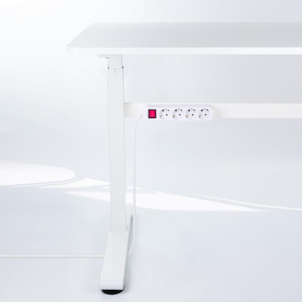 Nanocable - Regleta de Enchufes con 3 Tomas con Interruptor, 1.4 m, Blanco