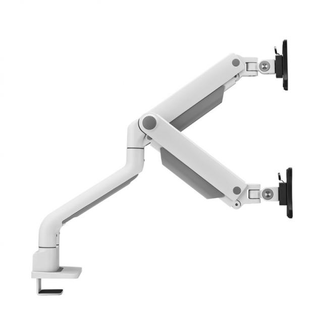 Neomounts - DS70S-950WH2 Brazo de monitor 17-35" - resorte de gas - Topfix - Tope-a-180°