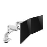 Neomounts - DS70S-950WH2 Brazo de monitor 17-35" - resorte de gas - Topfix - Tope-a-180°