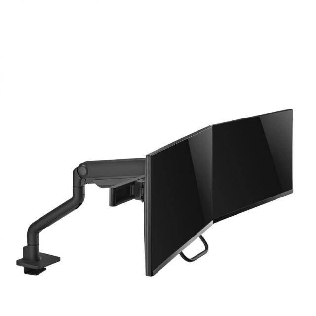 Neomounts - DS75S-950BL2 Brazo de monitor 17-32" - resorte de gas - Topfix - Tope-a-180°