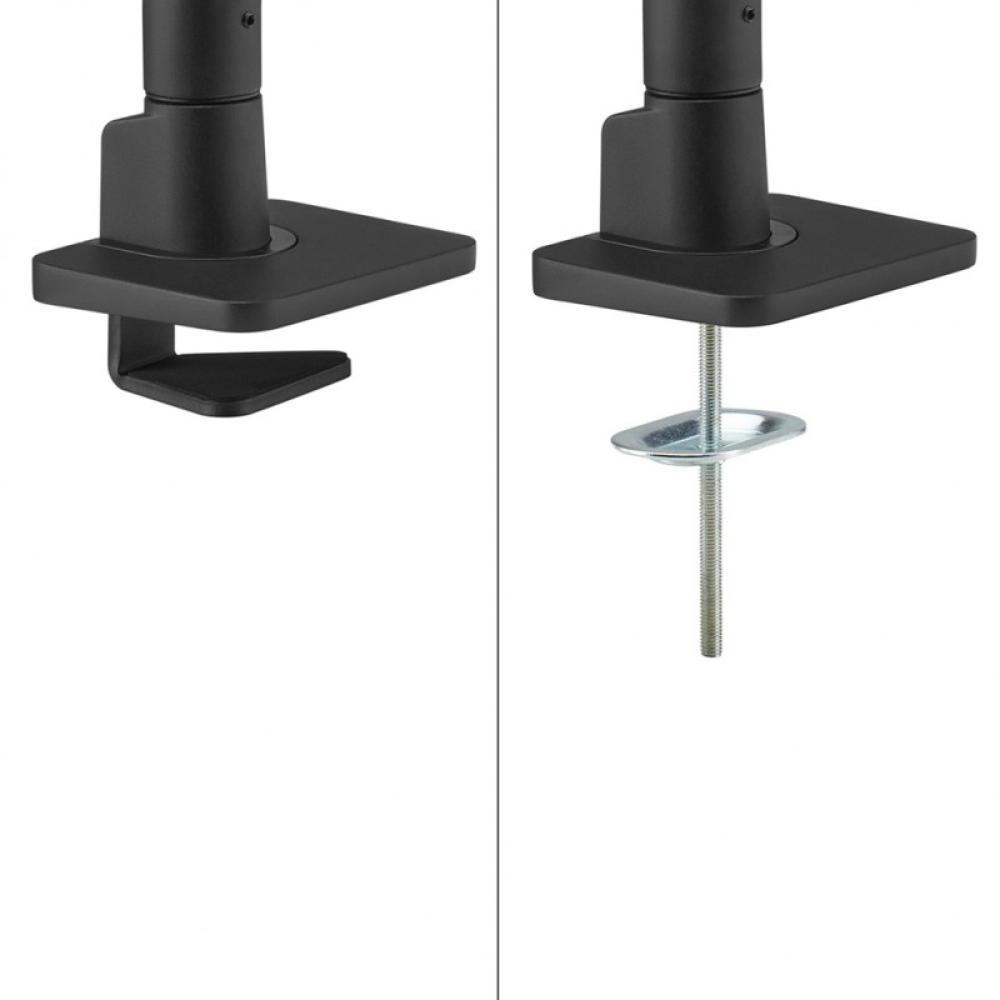 Neomounts - DS75S-950BL2 Brazo de monitor 17-32" - resorte de gas - Topfix - Tope-a-180°