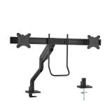 Neomounts - DS75S-950BL2 Brazo de monitor 17-32" - resorte de gas - Topfix - Tope-a-180°