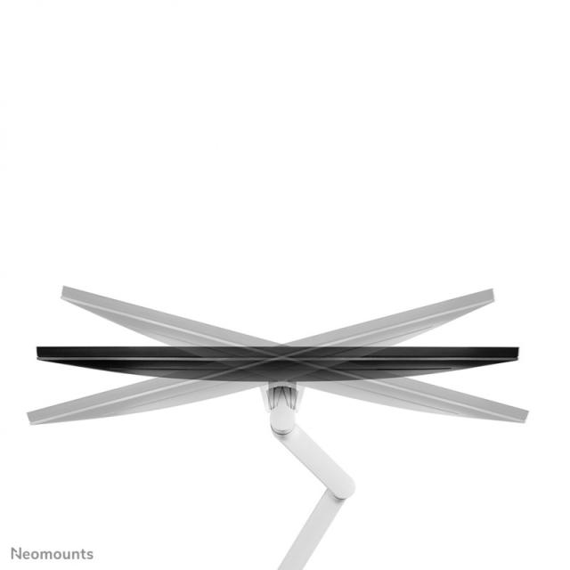 Neomounts - DS60-425WH1 Brazo de monitor 17-27" - ahorro de espacio