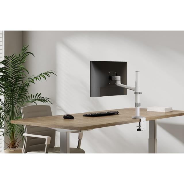 Neomounts - DS60-425WH1 Brazo de monitor 17-27" - ahorro de espacio