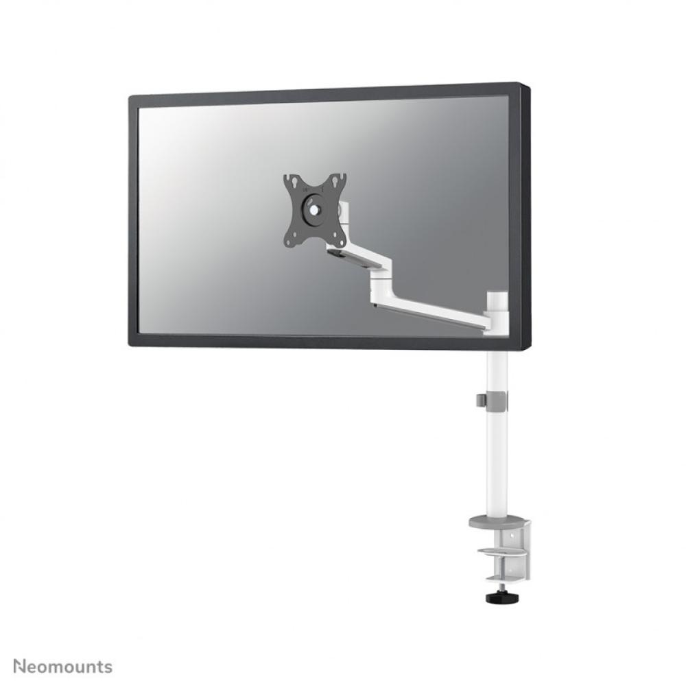 Neomounts - DS60-425WH1 Brazo de monitor 17-27" - ahorro de espacio