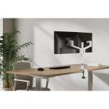 Neomounts - DS60-425WH2 Brazo de monitor 17-27" - ahorro de espacio