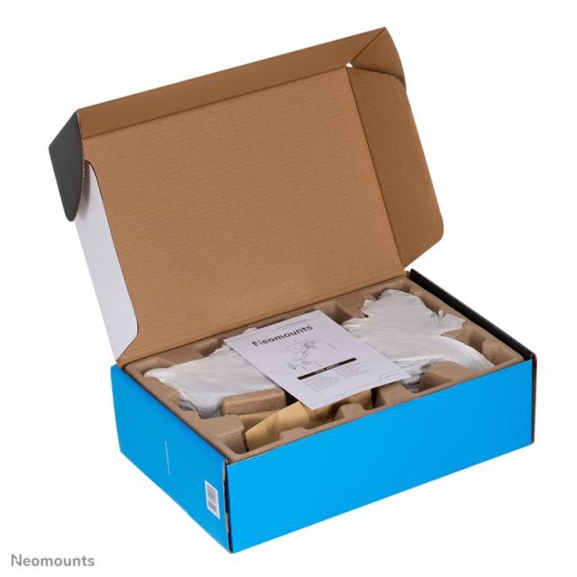 Neomounts - DS70PLUS-450BL1 Brazo de monitor 17-49" - resorte de gas - Topfix - Tope-a-180°