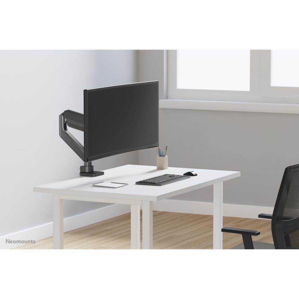 Neomounts - DS70PLUS-450BL1 Brazo de monitor 17-49" - resorte de gas - Topfix - Tope-a-180°