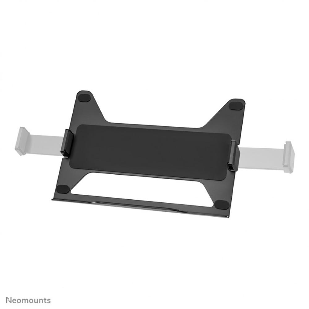 Neomounts - DS20-425BL2 Brazo de monitor con soporte para portátil 17-27" - ahorro de espacio