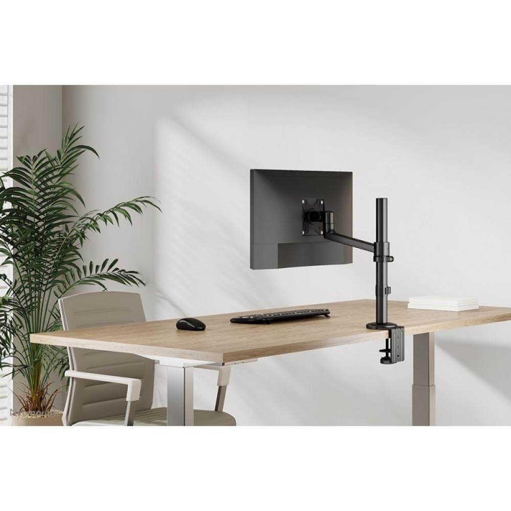 Neomounts - DS60-425BL1 Brazo de monitor 17-27" - ahorro de espacio